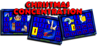 Christmas Concentration Game